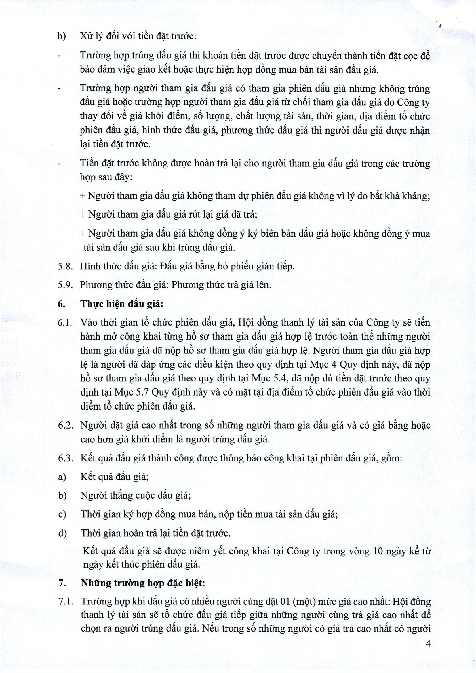 Quy định- Trang 4